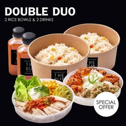 The Hub Duo Rice Bowl Set