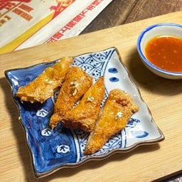 กิมเซีย (กุ้งห่อทอง) Golden Crispy Shrimp Rolls in Beancurd Skin