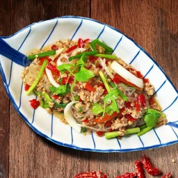 ยำวุ้นเส้น plant based