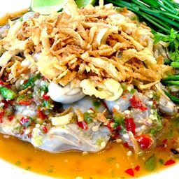 ยำหอยนางรมทรงเครื่อง