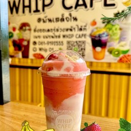 สตอเบอรี่กล้วยหอมสมูทตี้