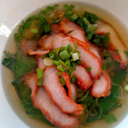 บะหมี่น้ำหมูแดง(ธรรมดา)