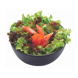 สลัดสไปซี่ปูอัดไข่กุ้ง(Spicy Surimi Salad)