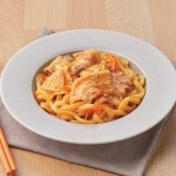 Yaki Buta Udon with Kimchi Sauce (Alacarte)