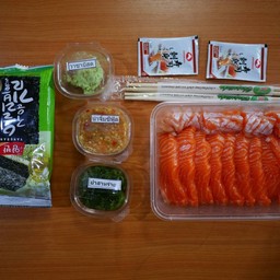 แซลมอนดอง&ซาซิมิ(ปลาสด) by.Interfood Service