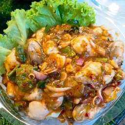 ยำหอยนางรม(ชุดจัดหนัก)