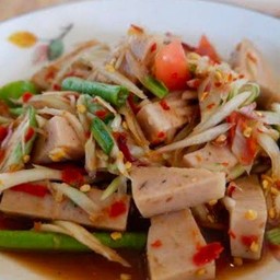 ตำหมูยอ