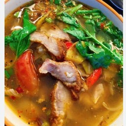 ต้มแซบคอหมูย่าง