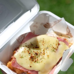 Ham Chees Croffle (ครอฟเฟิลแฮมชีส)