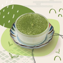 Matcha Milk Pudding พุดดิ้งนมรสมัทฉะ