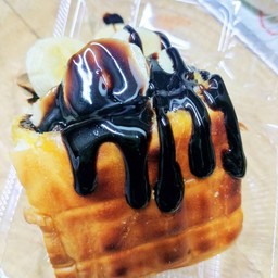 ปังปิ้งไส้ทะลักกล้วยช็อค