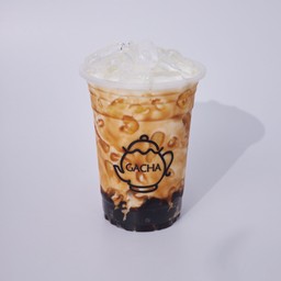 นมสดคาราเมลไข่มุกลาวา