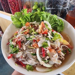 ยำวุ้นเส้นหมูสับ