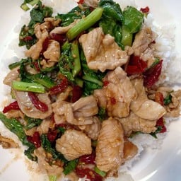 ก๋วยเตี๋ยวเย็นตาโฟต้มยำ (ตาเอก) อาหารตามสั่ง