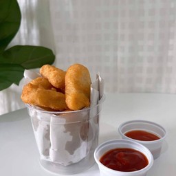 นักเก็ตไก่ทอดร้อนๆ