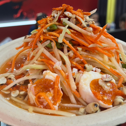 ตำไทยไข่เค็ม