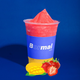 มะม่วงสตรอว์เบอร์รี่สมูทตี้