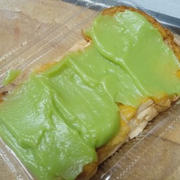 ขนมปังปิ้ง-สังขยาใบเตยสูตรโบราณ