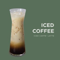 Iced Caffe' Latte