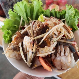 ตำปลาร้าปูม้า