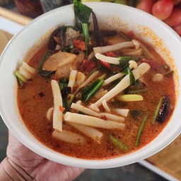 ต้มยำปลากะพงน้ำข้น