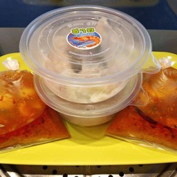 Setคู่ เกี๊ยวกุ้งต้มยำรสแซ่บ