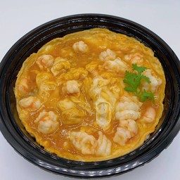 ข้าวไข่ข้นกุ้ง