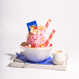 ปังเย็นนมชมพู