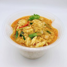 ข้าวปูผัดผงกะหรี่