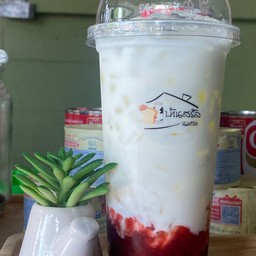 นมสดสตรอเบอร์รี่