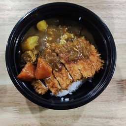 ข้าวแกงกะหรี่ สันนอกทอด