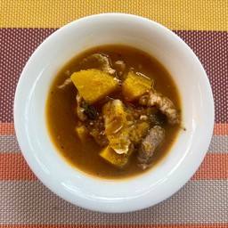 แกงฟักทองใส่หมู