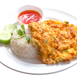 ไข่เจียวบุฟเฟ่ต์ ริมคลองชล