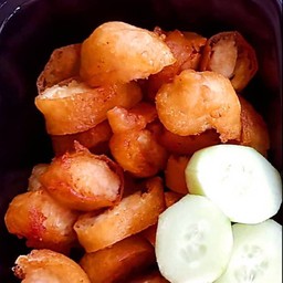 ไก่กรอบซอสน้ำจิ้มไก่(เป็นกับข้าว)
