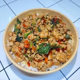อาหารตามสั่ง ข้าวกะเพราIU
