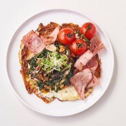 Smoke Ham potato pancake
