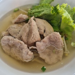 เกาเหลา(น้ำ)ลูกชิ้นหมู,หมูเด้ง