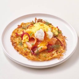 Salmon Potato pancake