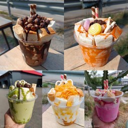 ปังเย็น - แก้ว 22oz. (เลือกท้อปปิ้งได้ค่ะ)