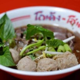 น้ำชง&ก๋วยเตี๋ยวโฮเด้งบิ๊กบอล บางบอน
