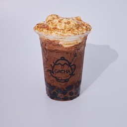 โอวัลตินนมสดไข่มุกลาวาครีมชีส