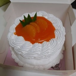 เค้กส้มครีมสดครึ่งปอนด์