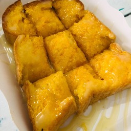 ขนมปังปิ้งเนย+นม