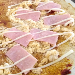 พริกเผา+ไก่หยอง+แฮมไก่