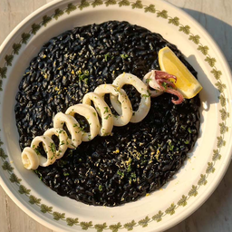 Black ink squid risotto ริซอตโต้หมึกดำ