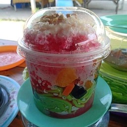 น้ำแข็งใสริมคลอง-ทุเรียนผลไม้ตามฤดูกาล