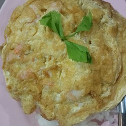 ข้าวไข่เจียวกุ้ง