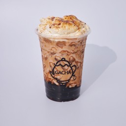 กาแฟนมสดไข่มุกลาวาครีมชีส (เนสกาแฟสำเร็จรูป)