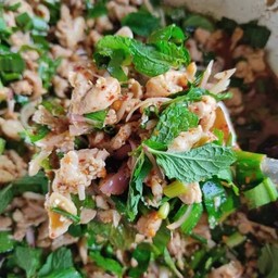 ลาบไก่สับ