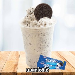 นมสดปั่นโอรีโอ้